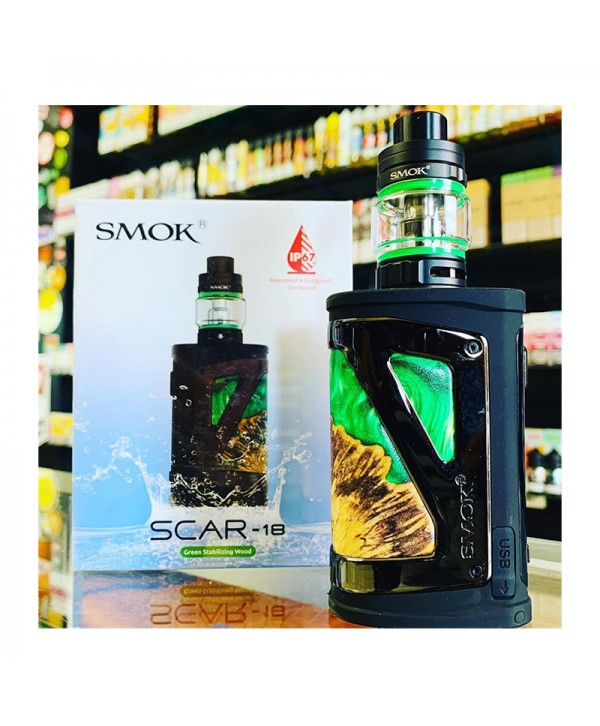 SMOK Scar-18 Kit 230W with TFV9 Tank