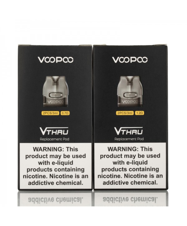 VOOPOO V.THRU Pro Replacement Pod Cartridge 3ml (2pcs/pack)