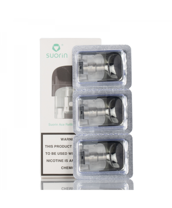 Suorin ACE Replacement Pods Cartridge 2ml with Coil (3pcs/pack)