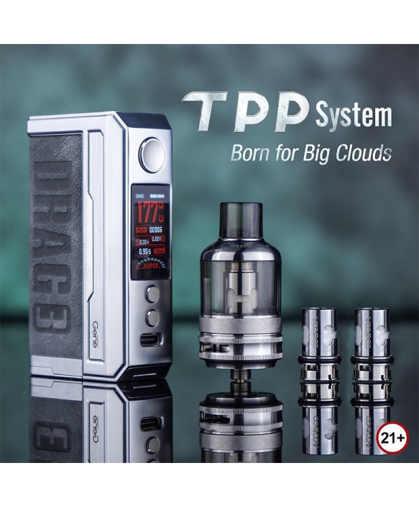 VOOPOO Drag 3 Kit 177W with TPP Pod Tank